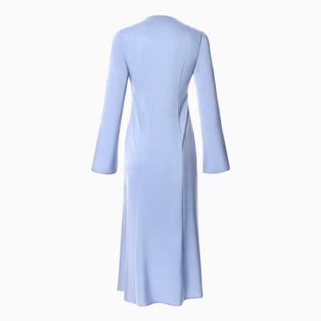 Women's silk dress Mist: Classic Collection p. 46, blue color-11