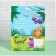 A set of magnets for coloring 4 pcs "dinosaurs", paint 6 cv 2 ml, brush