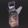 New Year. Box Gift New Year Folding PVC "Herbel Gori!" 4 x 4 x 8 cm.