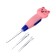 LES-02 ears cleaning wand, LED lighting, 3 nozzles, from batteries, dog