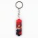 Key keychain "Girl", 10.5 x 2 cm