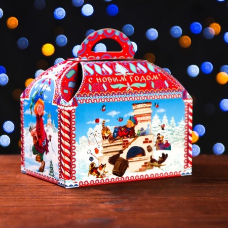Gift box "Emelya" 18.5 x 12.5 x 19 cm-1