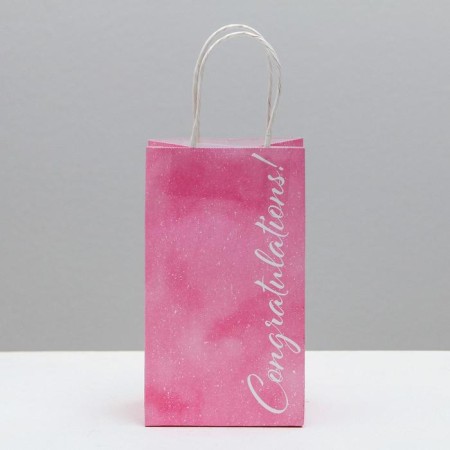Gift Craft Package, Packaging, “Congratulations!”, 12 x 21 x 9 cm-1