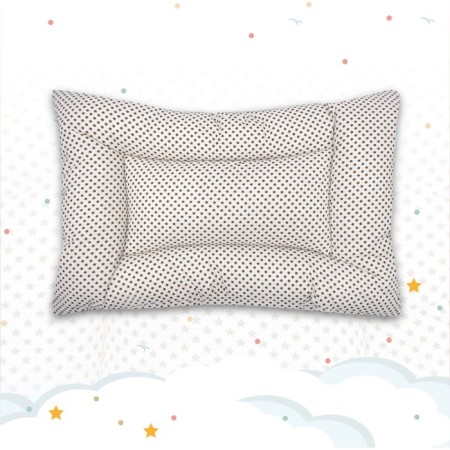 Children's pillow "Stars" swan fluff, size 40x60 cm-1