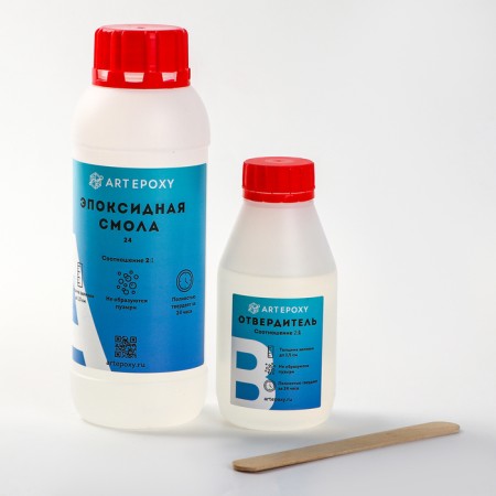 Epoxy resin for artpoxy Quick 24, 600 grams-1