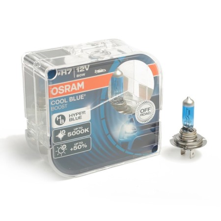 Car lamp Osram Cool Blue Boost 5000k, H7, 12 V, 80 W set 2 pcs