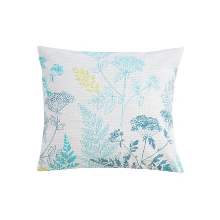 Decorative pillow scandi, size 40x40 cm, blue color-1