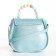 Baby bag on a magnet, the color is turquoise
