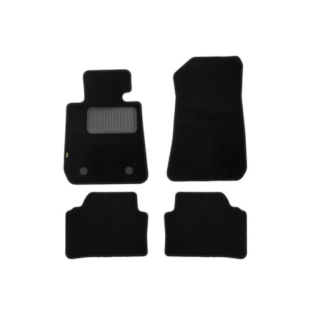 Standard salon mats for BMW 3 F30 automatic transmission 2011-2016, 2015-2020, sedan, 4 pcs., Textile