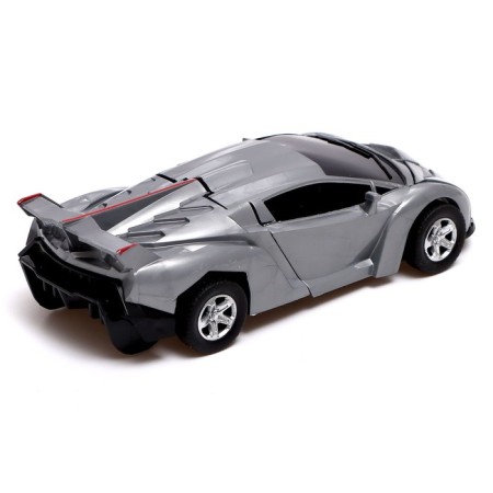 Inertial “sports car” robot, transforms in a collision, mixing color-13