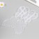 Casket Plastic for little things "Butterfly" transparent 13 departments 14x18.5x2.5 cm