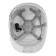 Heldow Tundra, for construction and installation works, with a plastic headstorm, white