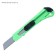 A set of 12 pieces, an office knife, 18 mm, a plastic latch, calligrata, in a blist