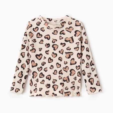 T-shirt with long sleeve KAFTAN LOO LOVE size 32 (110-116cm)-1