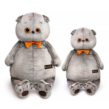 Soft toy "Basik", with a velvet bow, 47 cm-3