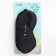 Silk mask for sleep I love Sleep, 20 x 9 cm, black color