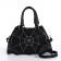 Youth bag with zipper, black color