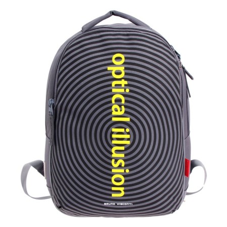 School Bruno VisConti Bruni -Illusion. Circles, 42 x 31 x 14 cm, ergonomic back, penis as a gift-2
