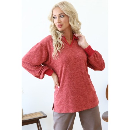 Female pulver, size 50, red color-12