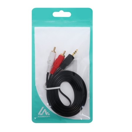 Audio KDIDODIO Cabinet Luazon KDGN-013, Jack 3.5 (M)-2XRCA (M), 1.5 m, black-3
