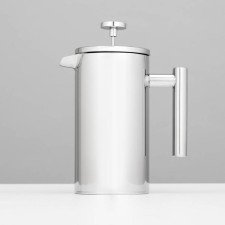 French press made of stainless steel 