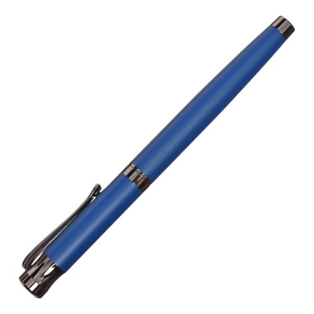 Handle Gift Roller in the leatherette case CASE Office Blue Blood-1
