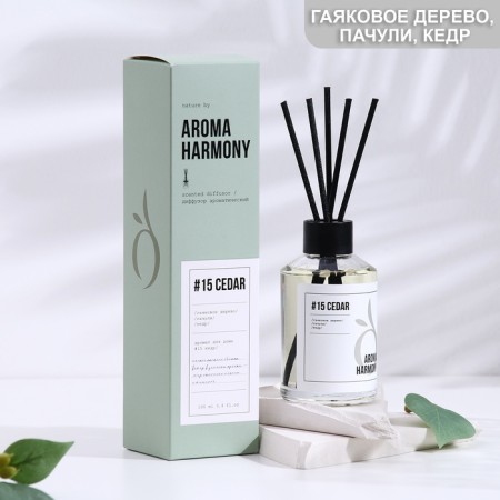 Aromatic diffuser "No. 15 CEDAR", 100 ml