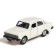 Metal machine "Moskvich - 2140SL", inertia, 12.5 cm, white