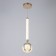 Bayerlux lamp "She" LED 17W silver 10.5x10.5x45-130 cm