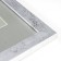 Photo frame Plastic "Connor" 21x30 cm, silver