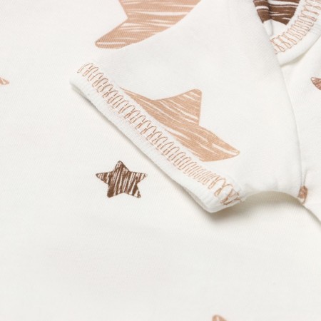 Body Bloom Baby Stars with Cor. Sleeve, p. 74 cm, milk-2