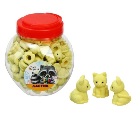 Figure eraser "cat" mix-3