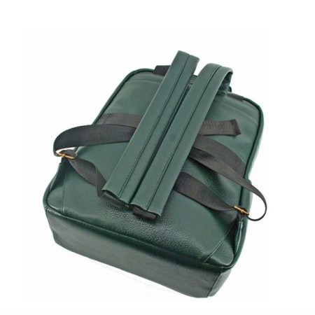 Bag-rugzak (B2750-04110) Artificial leather, green, 1x340x11 cm-1