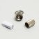 Address - capsule for a note increased, embossed, 1 x 2.4 cm