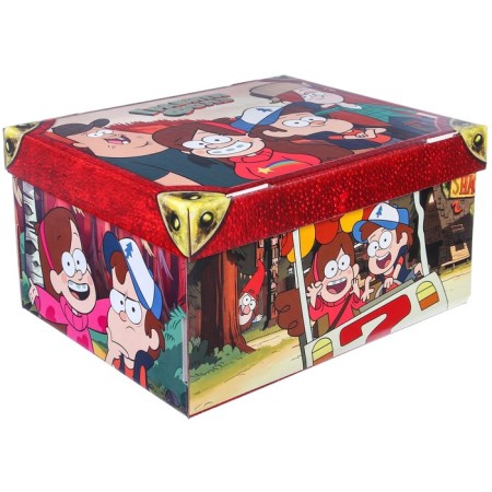 Gift box with a lid, folding, 31x25.5x16 cm, gravity farz-3