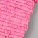 Braid decorative paper "skirt" pink width 3 cm winding 2 m