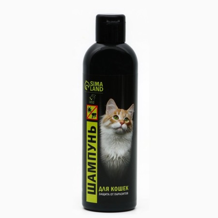 Antiparasitic repellent shampoo for cats, 250 ml-2