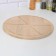 Wooden board with a groove "for pizza" for 6 pieces of 32x32x1.8 cm birch