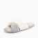 Slippers # 3 women, size 36.5, white-gray color
