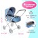 Stroller for puppets universal, metal frame