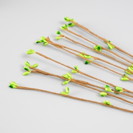Decorative twig for creativity with kidneys, 40 cm,-1