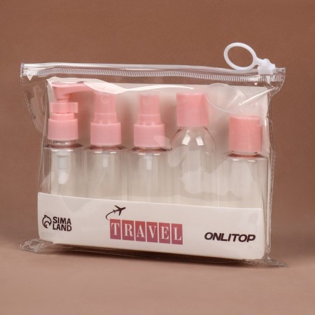 Storage set, in a case, 6 items, transparent color/mix-8