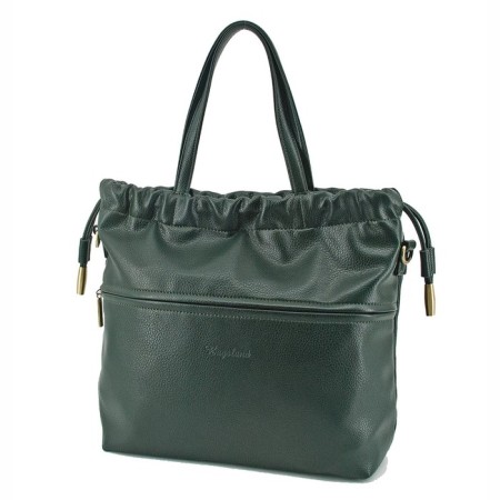 Female bag (B2798-04110) Artificial leather, green, 1x210x32 cm