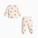 Set: jumper and pants crumb I "Merry XMAS", height 68-74 cm, beige color