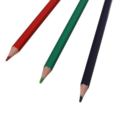 Color pencils 12 colors Zoo, plastic, hexagonal-2