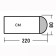 Sleeping bag Tramp Taiga 200, blanket, 2 layers, right, 80x220 cm, +5 ° C