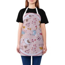 Apron of a kitchen with a photo print 