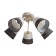 SELENA CHANGURE 5HA27 40W white-gold 54x54x25 cm