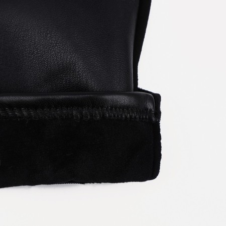 Gloves are female, dimensionless, without insulation, black color-2