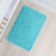 Fluffing shaft rug, 40 × 60 cm, blue color